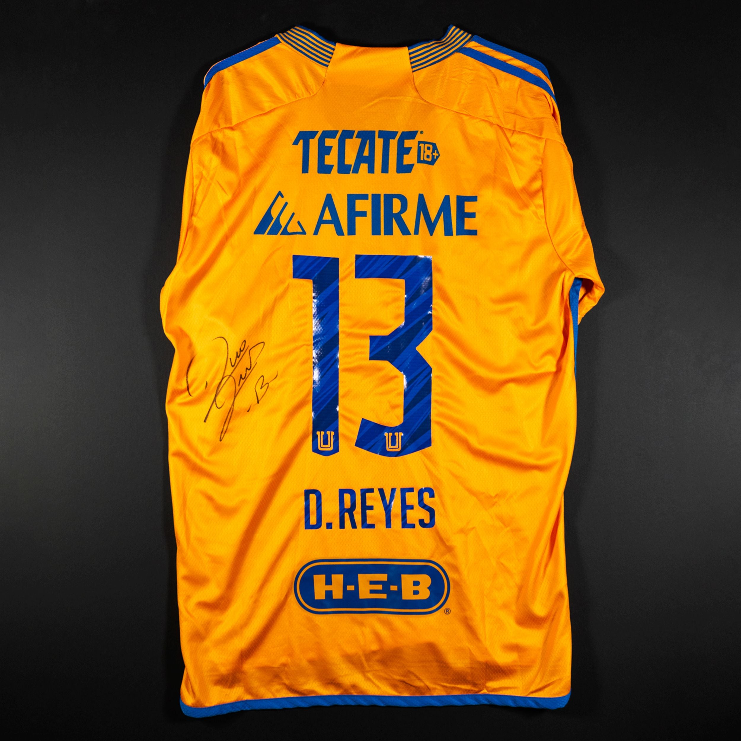 Jersey Firmado Diego Reyes - Tigres